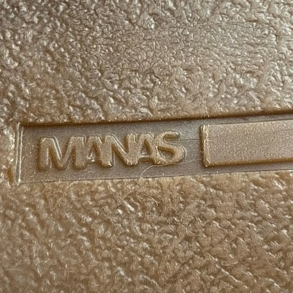 Manas Women's Brown Suede Sherpa Fold Over Buckle Strap Zip Snow Boots 38 US 7.5